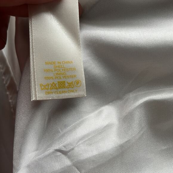 Kate Spade Joss blue white lined fit flare cloud dress size 4 - Picture 7 of 9